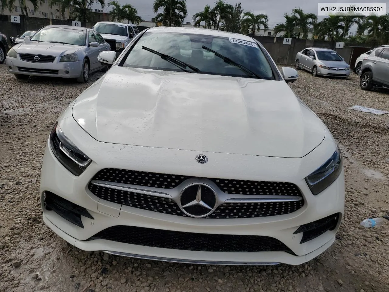 2021 Mercedes-Benz Cls 450 VIN: W1K2J5JB9MA085901 Lot: 79343434