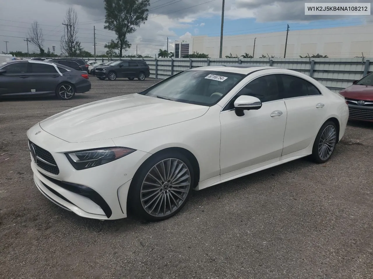 2022 Mercedes-Benz Cls 450 4Matic VIN: W1K2J5KB4NA108212 Lot: 60166754