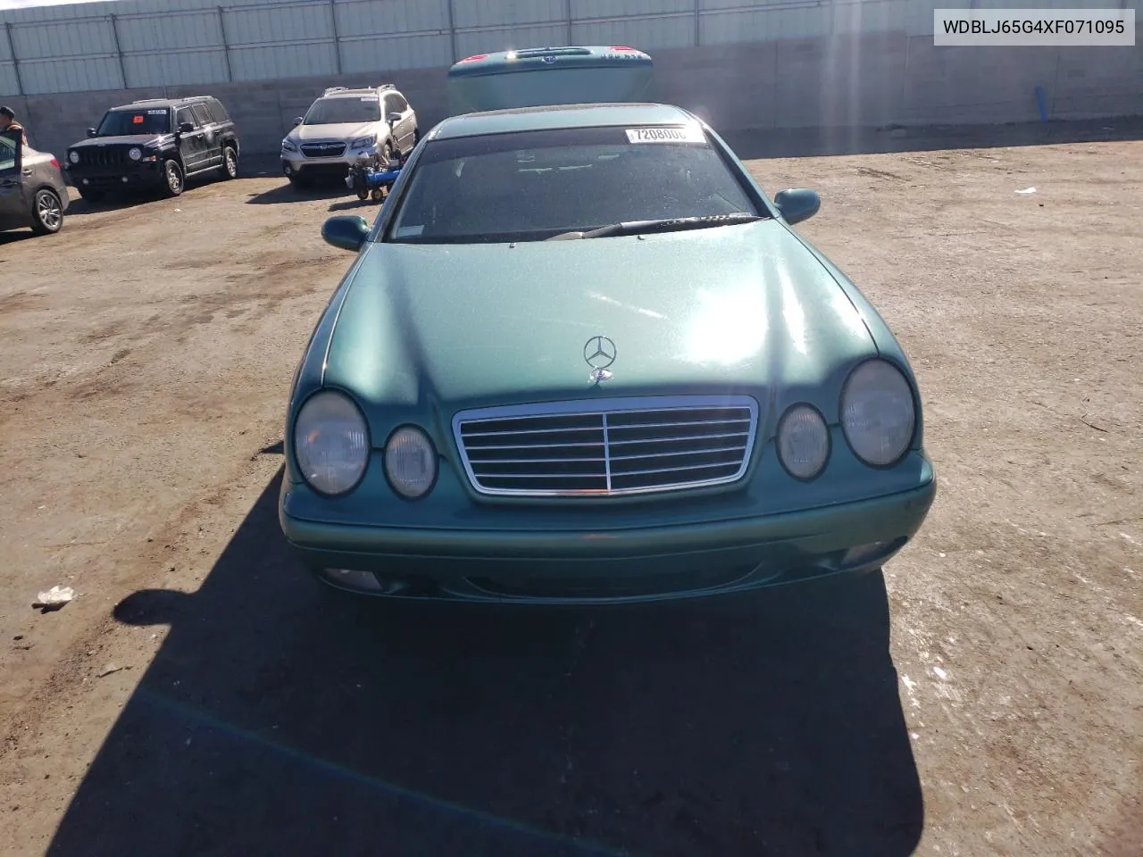 1999 Mercedes-Benz Clk 320 VIN: WDBLJ65G4XF071095 Lot: 72080064