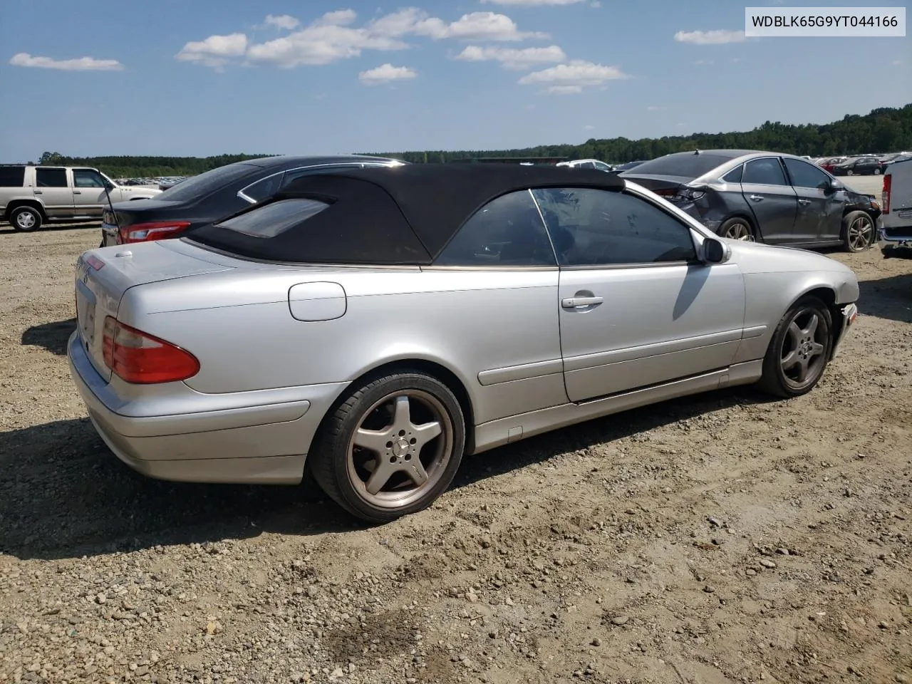 2000 Mercedes-Benz Clk 320 VIN: WDBLK65G9YT044166 Lot: 68793874