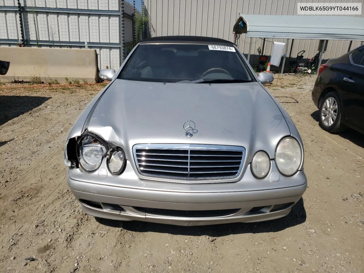 2000 Mercedes-Benz Clk 320 VIN: WDBLK65G9YT044166 Lot: 68793874