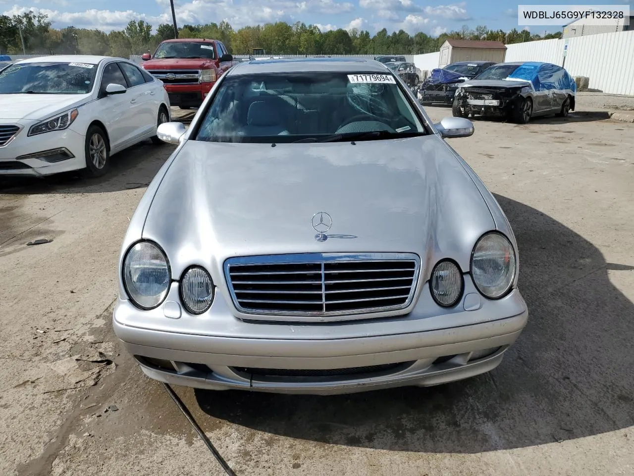 2000 Mercedes-Benz Clk 320 VIN: WDBLJ65G9YF132328 Lot: 71779694