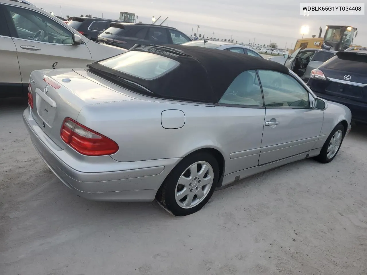 2000 Mercedes-Benz Clk 320 VIN: WDBLK65G1YT034408 Lot: 76848804