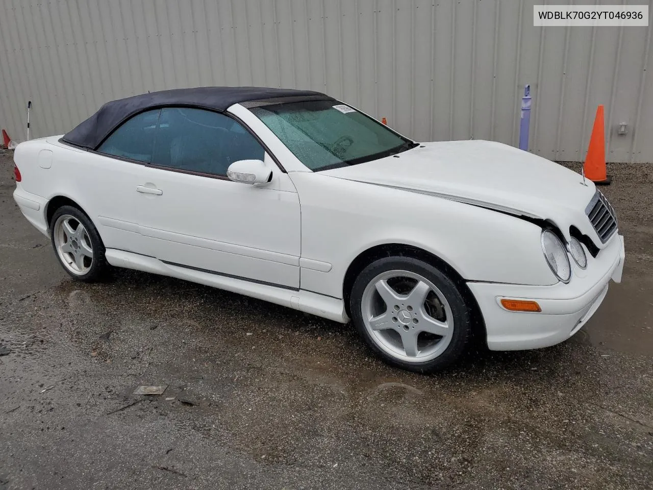 2000 Mercedes-Benz Clk 430 VIN: WDBLK70G2YT046936 Lot: 79085964