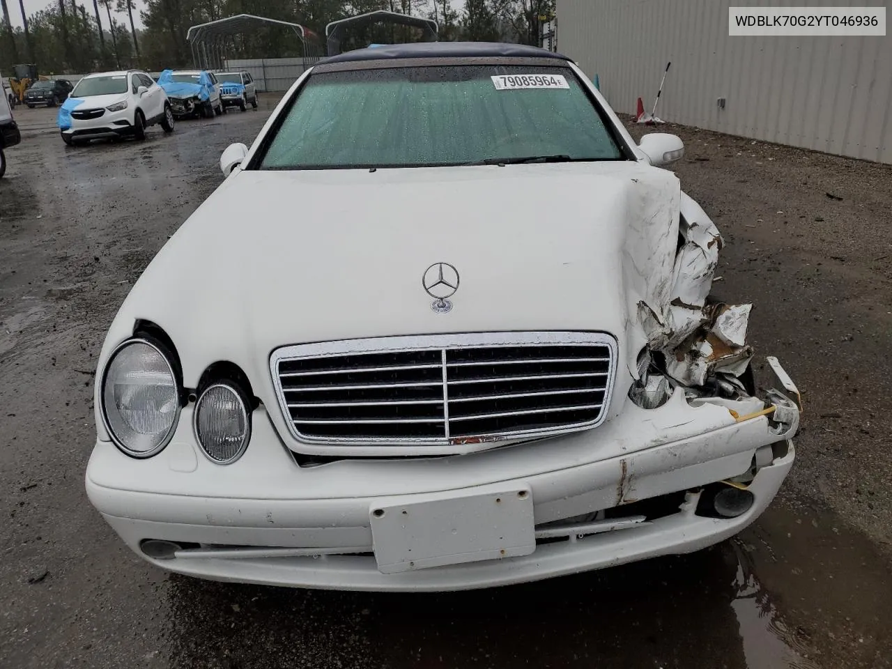 2000 Mercedes-Benz Clk 430 VIN: WDBLK70G2YT046936 Lot: 79085964