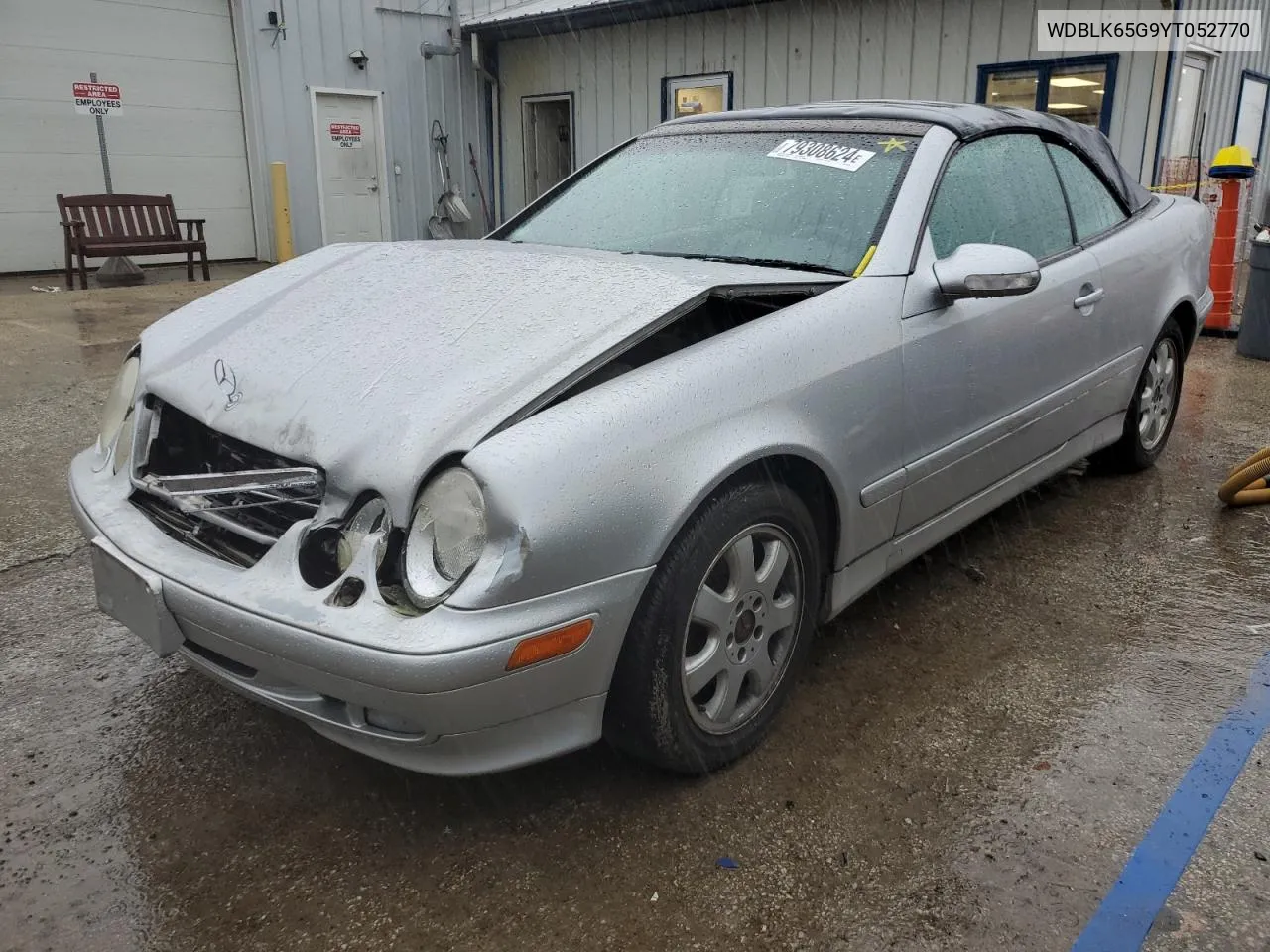 2000 Mercedes-Benz Clk 320 VIN: WDBLK65G9YT052770 Lot: 79308624