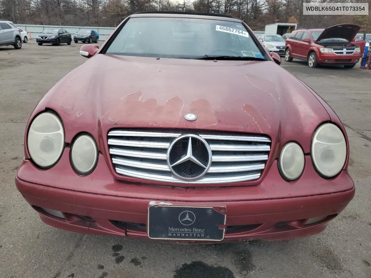 2001 Mercedes-Benz Clk 320 VIN: WDBLK65G41T073354 Lot: 46862764