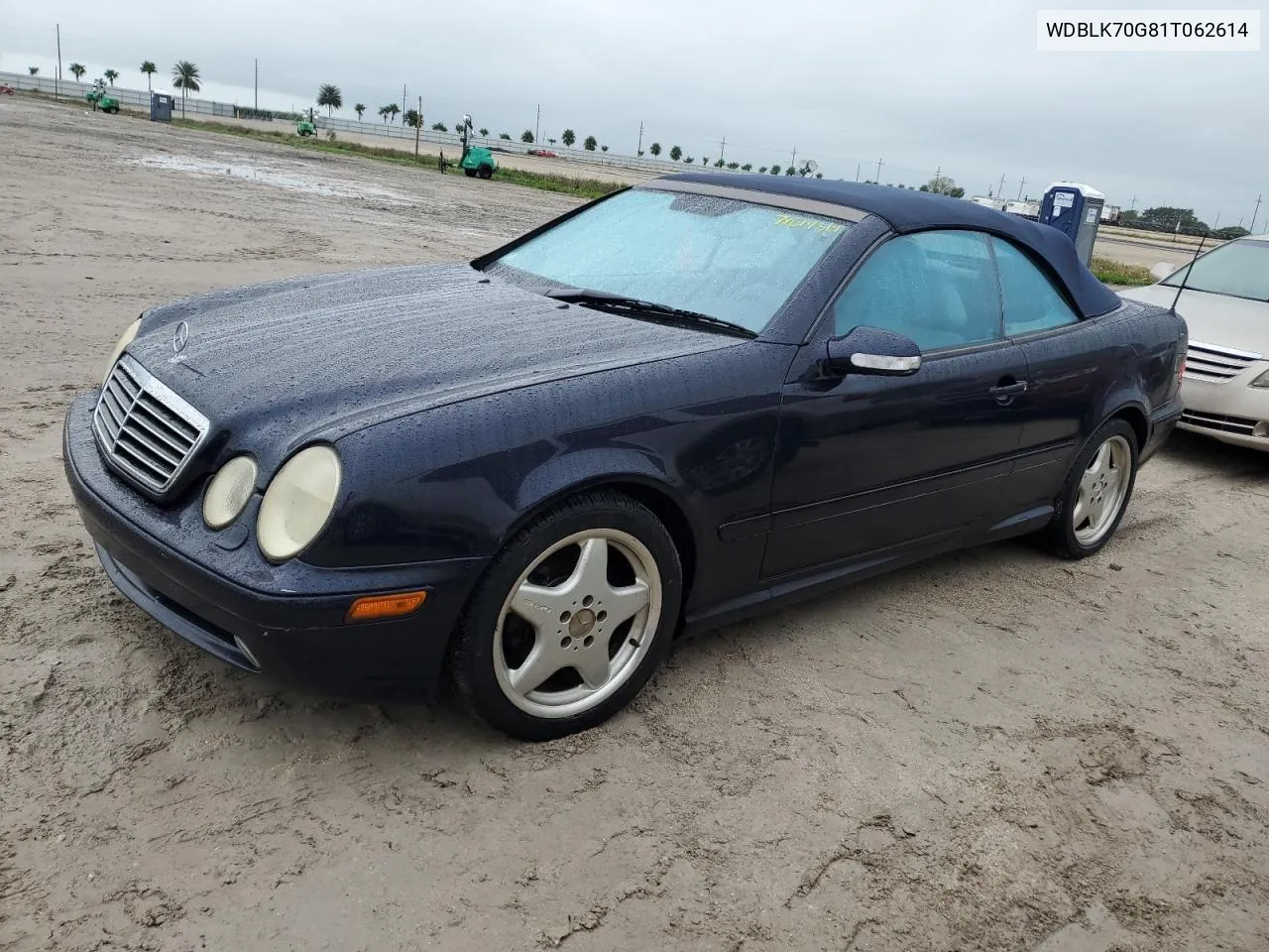 2001 Mercedes-Benz Clk 430 VIN: WDBLK70G81T062614 Lot: 74614314