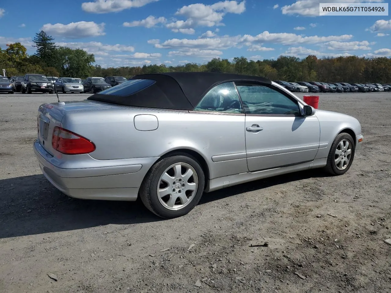 2001 Mercedes-Benz Clk 320 VIN: WDBLK65G71T054926 Lot: 75653134