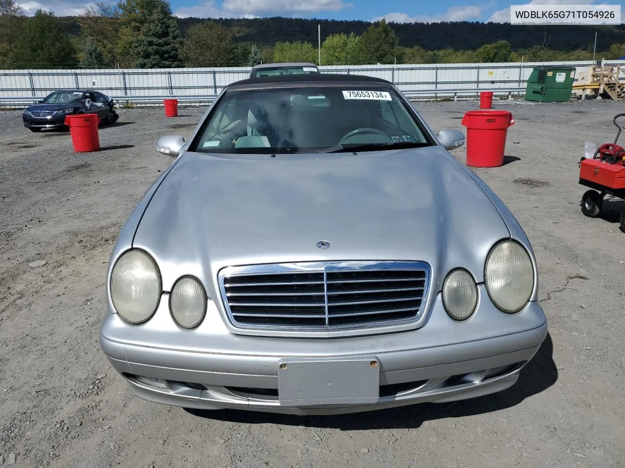 2001 Mercedes-Benz Clk 320 VIN: WDBLK65G71T054926 Lot: 75653134