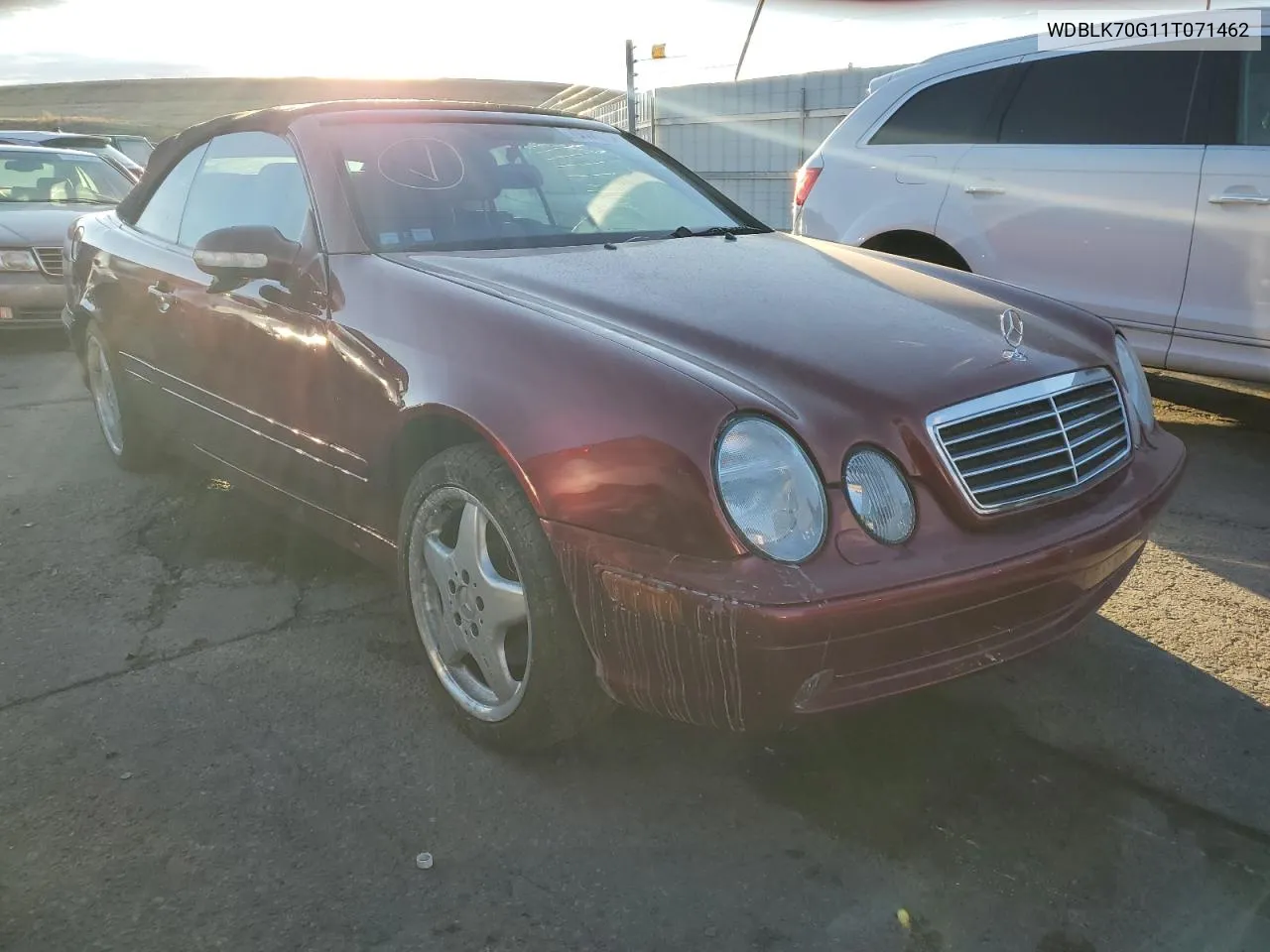 2001 Mercedes-Benz Clk 430 VIN: WDBLK70G11T071462 Lot: 79171794