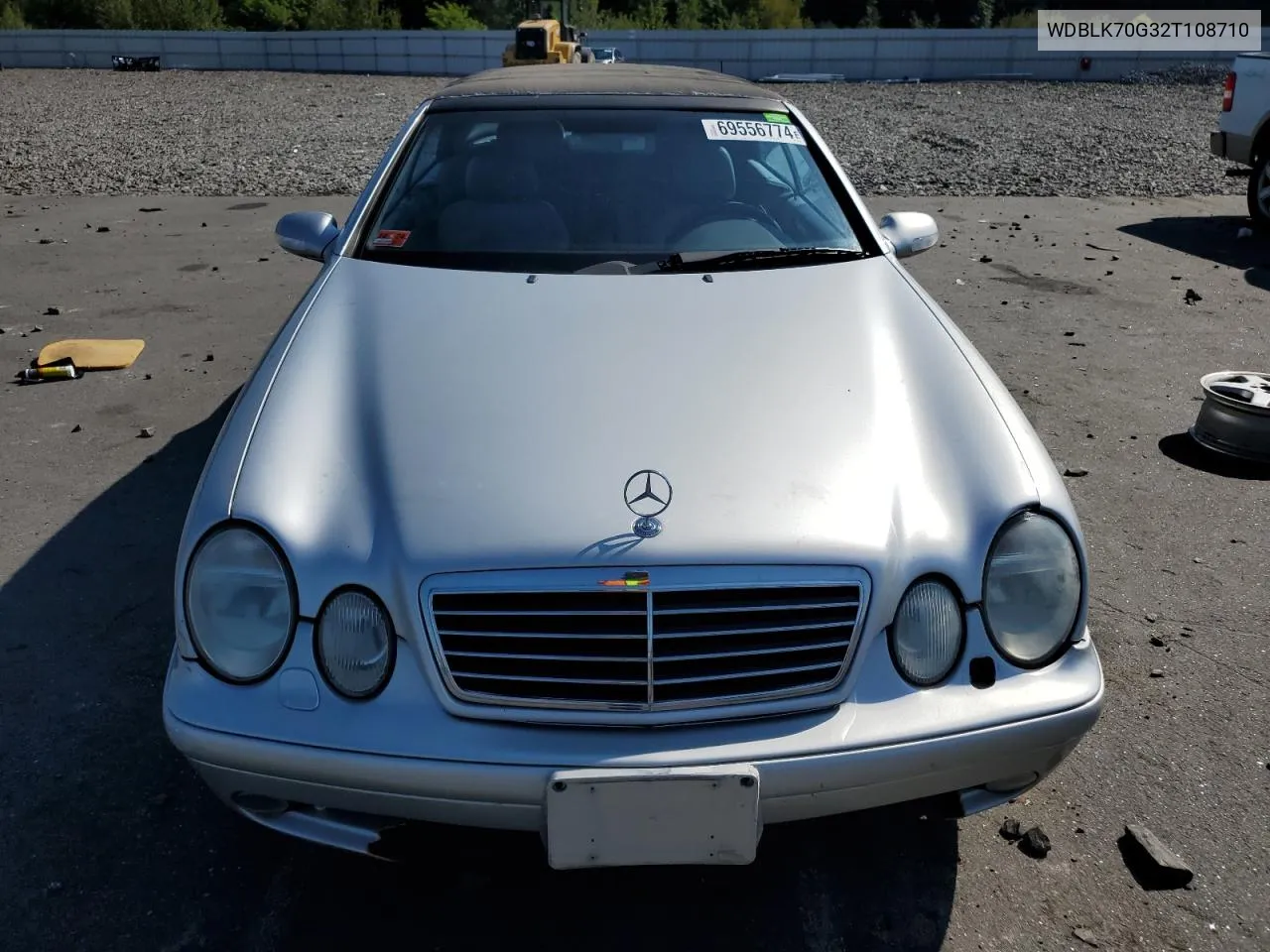 2002 Mercedes-Benz Clk 430 VIN: WDBLK70G32T108710 Lot: 69556774