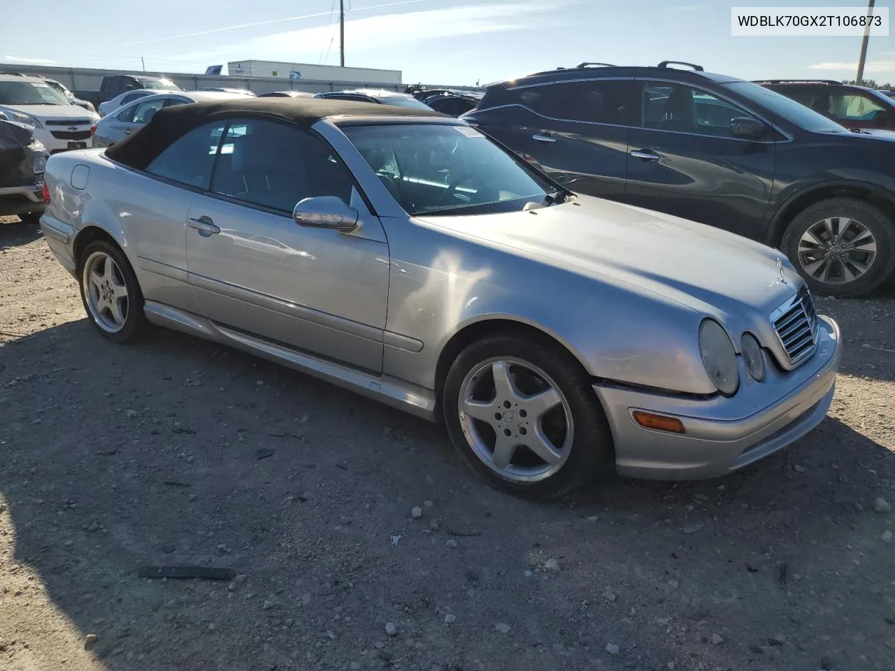 2002 Mercedes-Benz Clk 430 VIN: WDBLK70GX2T106873 Lot: 71202824