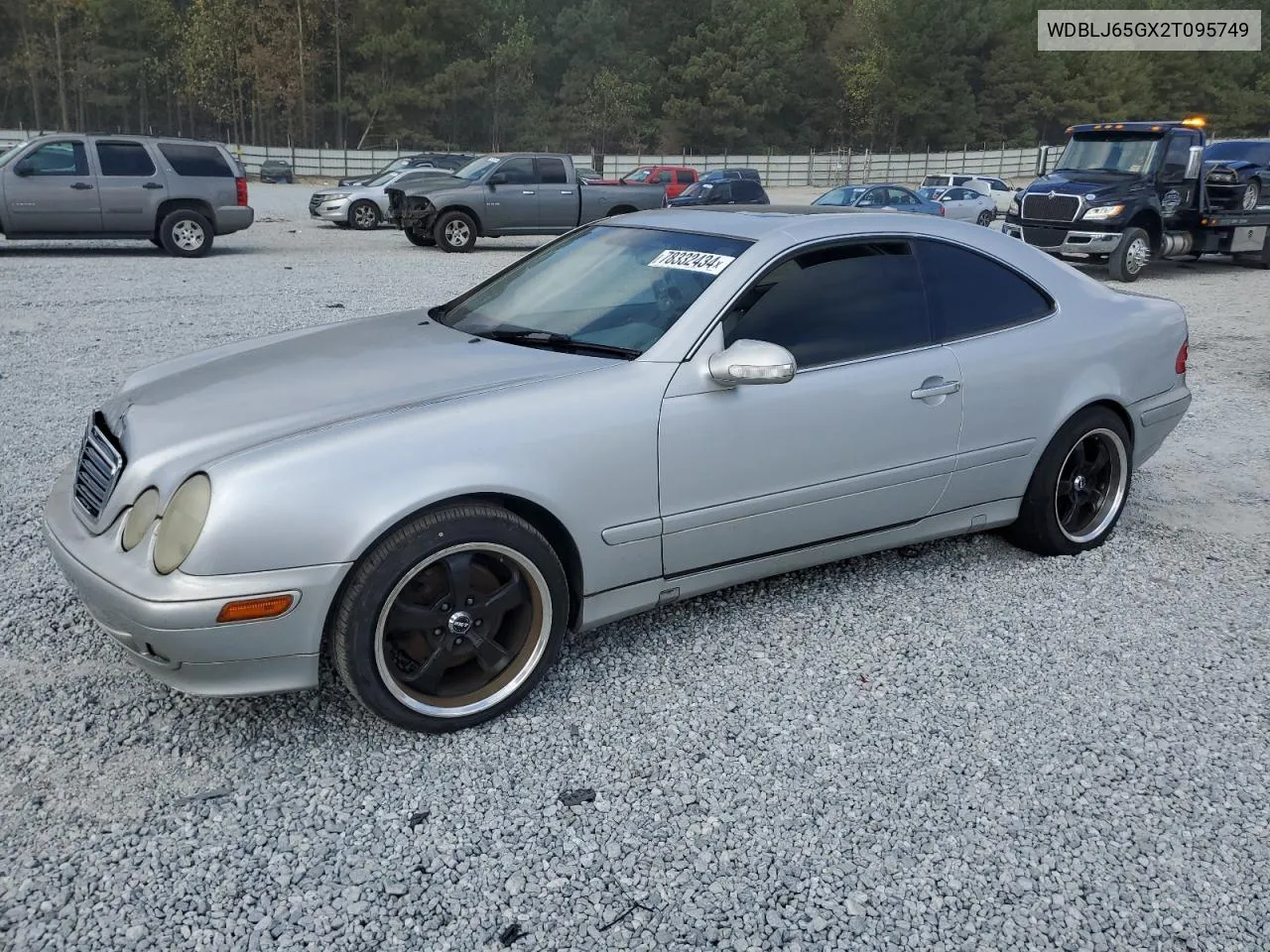 2002 Mercedes-Benz Clk 320 VIN: WDBLJ65GX2T095749 Lot: 78332434