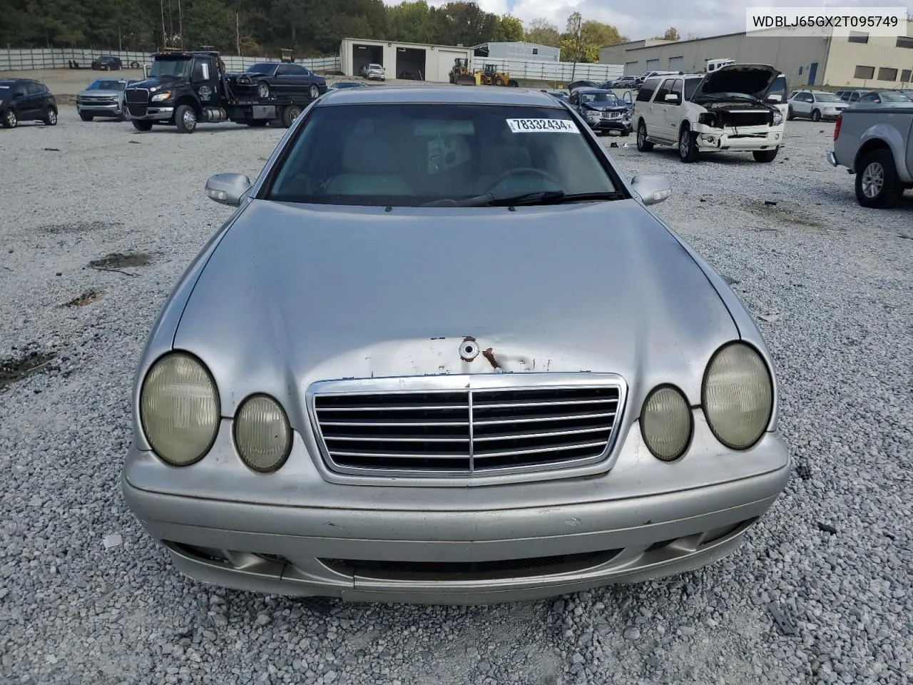 2002 Mercedes-Benz Clk 320 VIN: WDBLJ65GX2T095749 Lot: 78332434