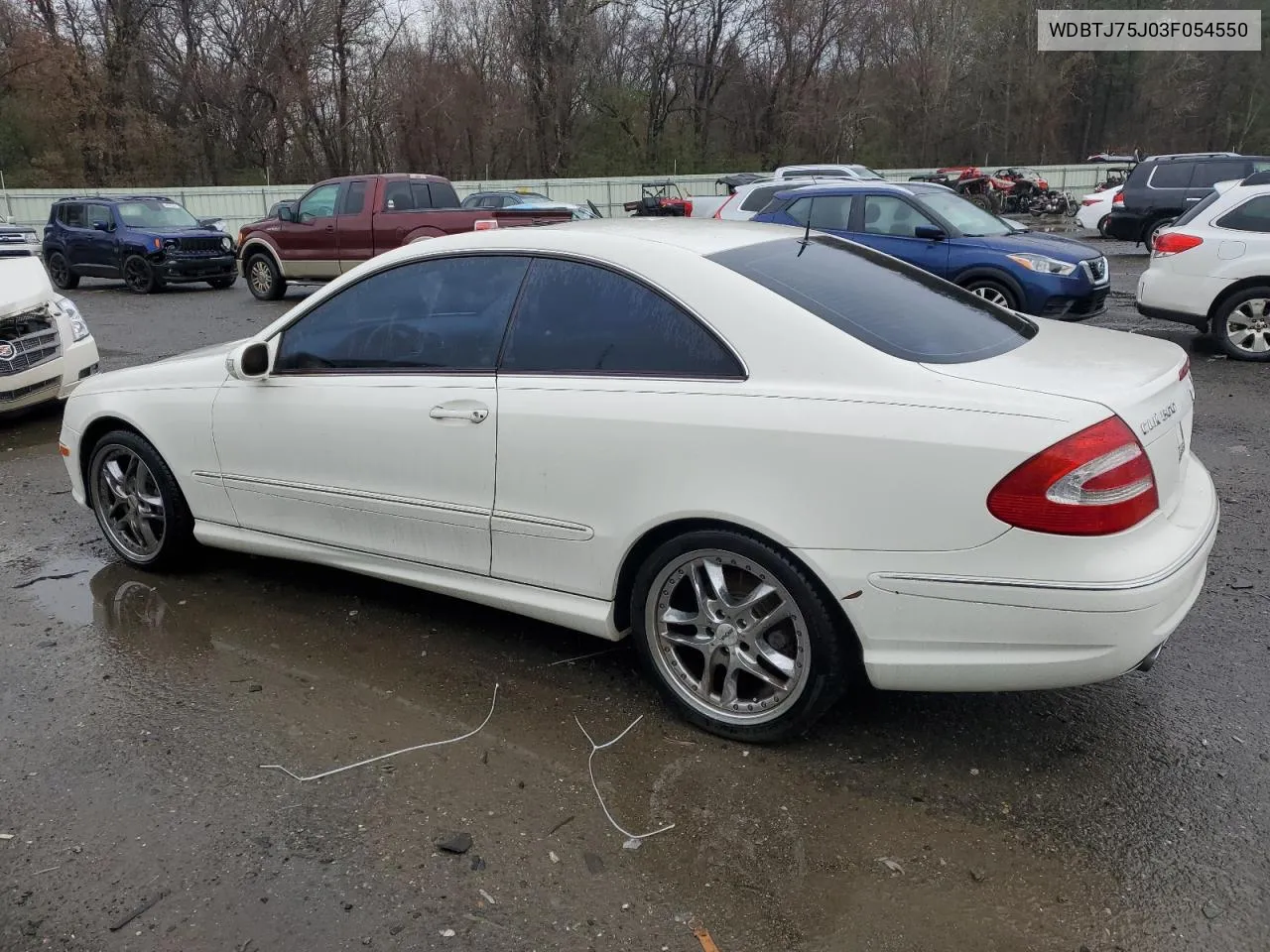 2003 Mercedes-Benz Clk 500 VIN: WDBTJ75J03F054550 Lot: 38321954