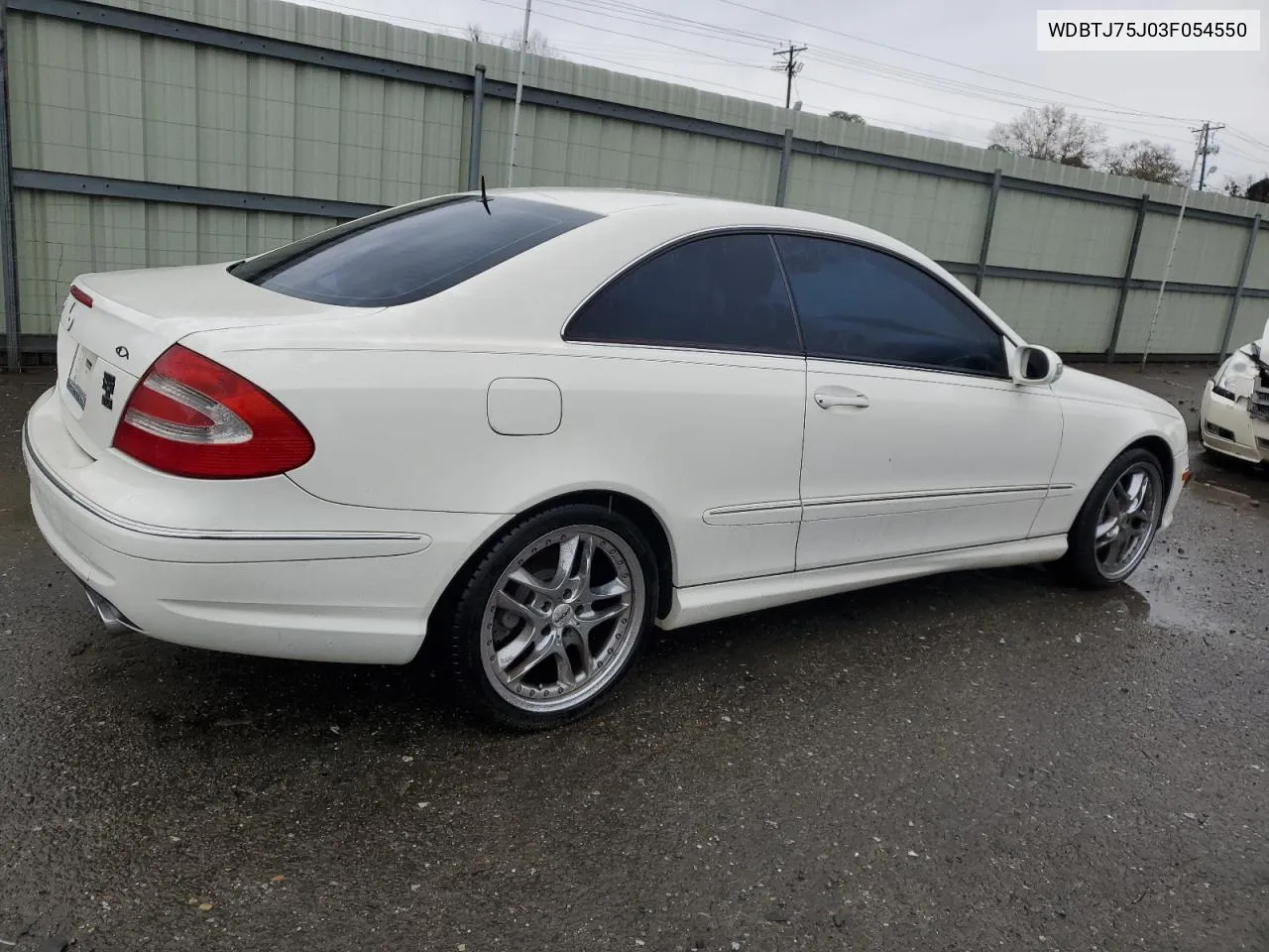 2003 Mercedes-Benz Clk 500 VIN: WDBTJ75J03F054550 Lot: 38321954