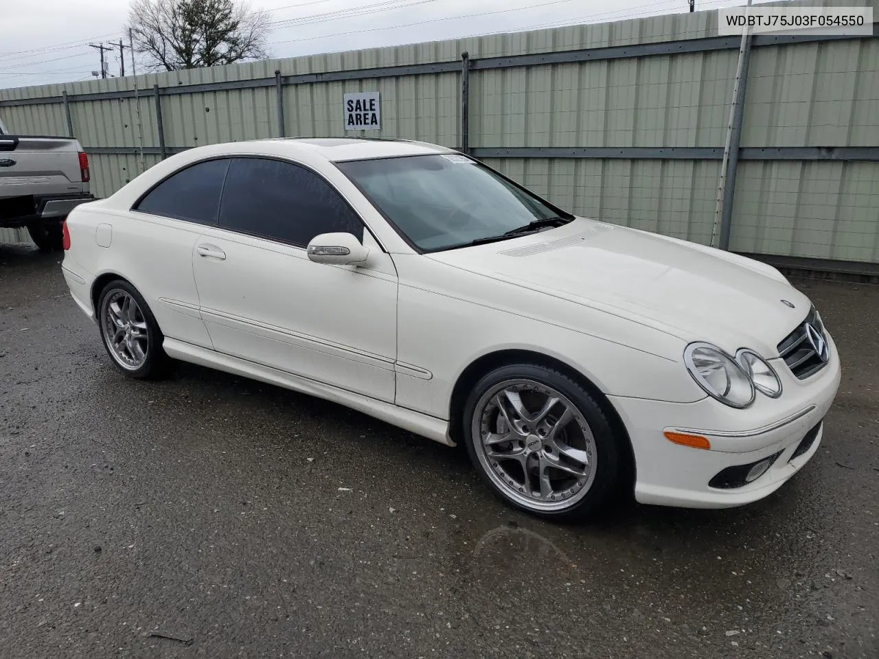 2003 Mercedes-Benz Clk 500 VIN: WDBTJ75J03F054550 Lot: 38321954