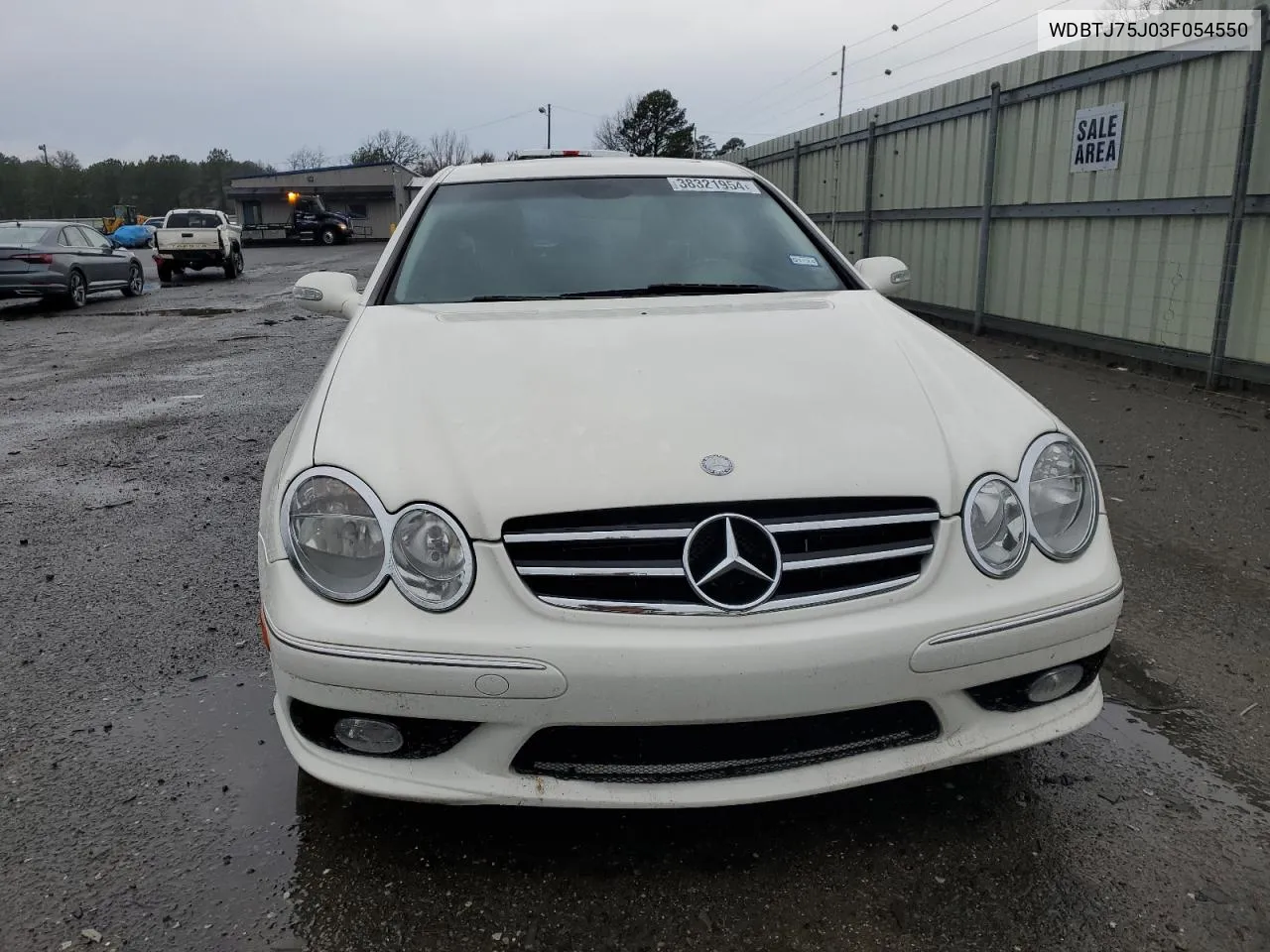 2003 Mercedes-Benz Clk 500 VIN: WDBTJ75J03F054550 Lot: 38321954