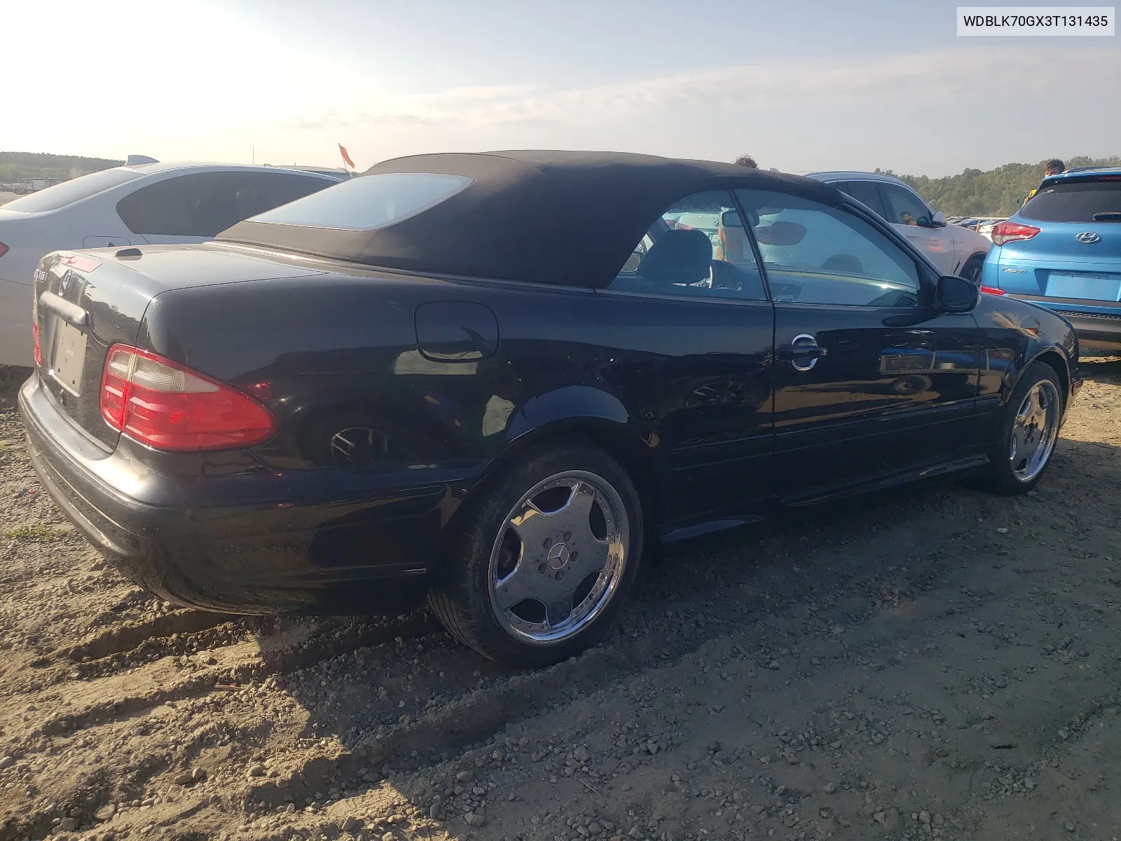 2003 Mercedes-Benz Clk 430 VIN: WDBLK70GX3T131435 Lot: 67841364