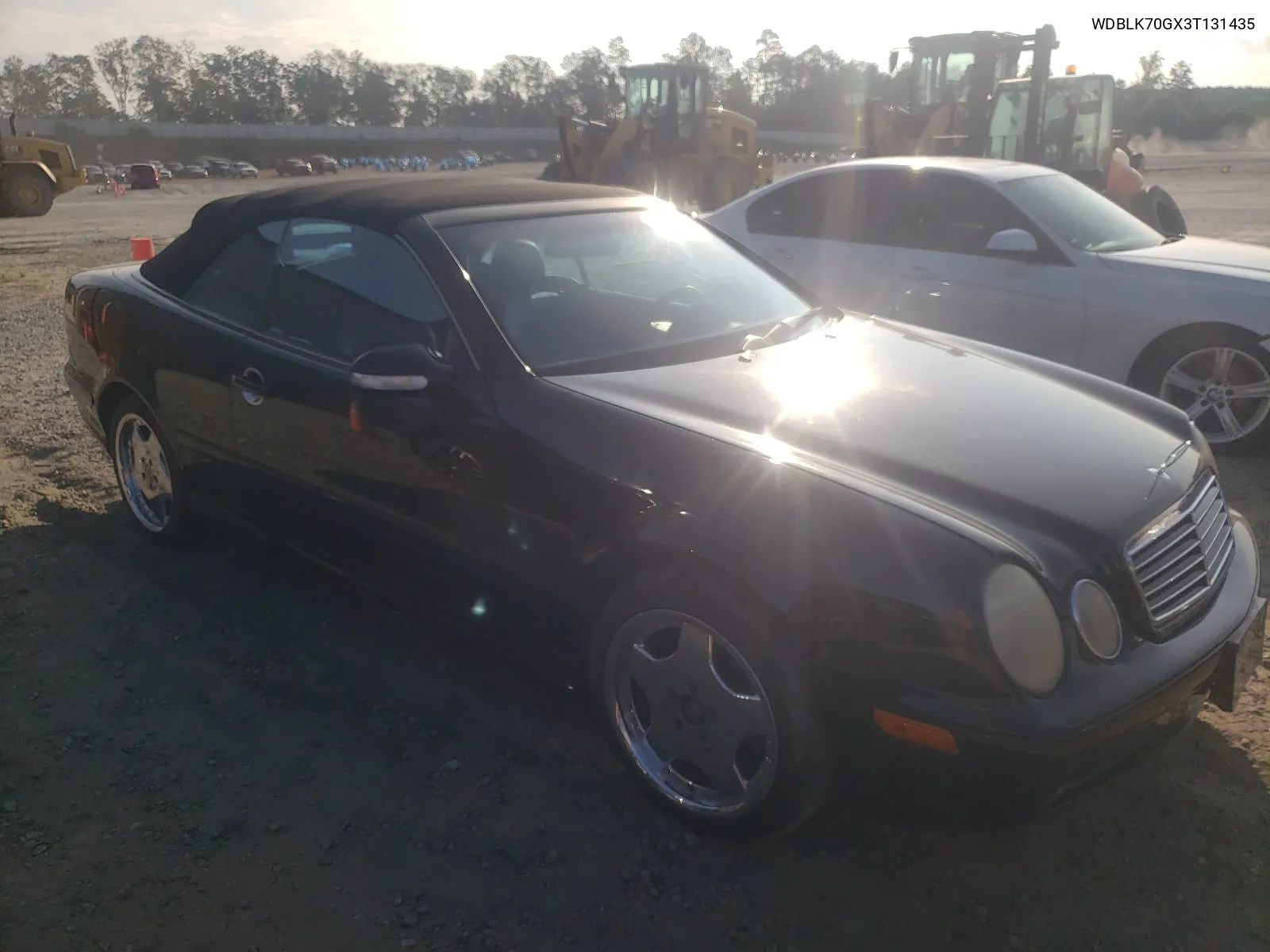 2003 Mercedes-Benz Clk 430 VIN: WDBLK70GX3T131435 Lot: 67841364