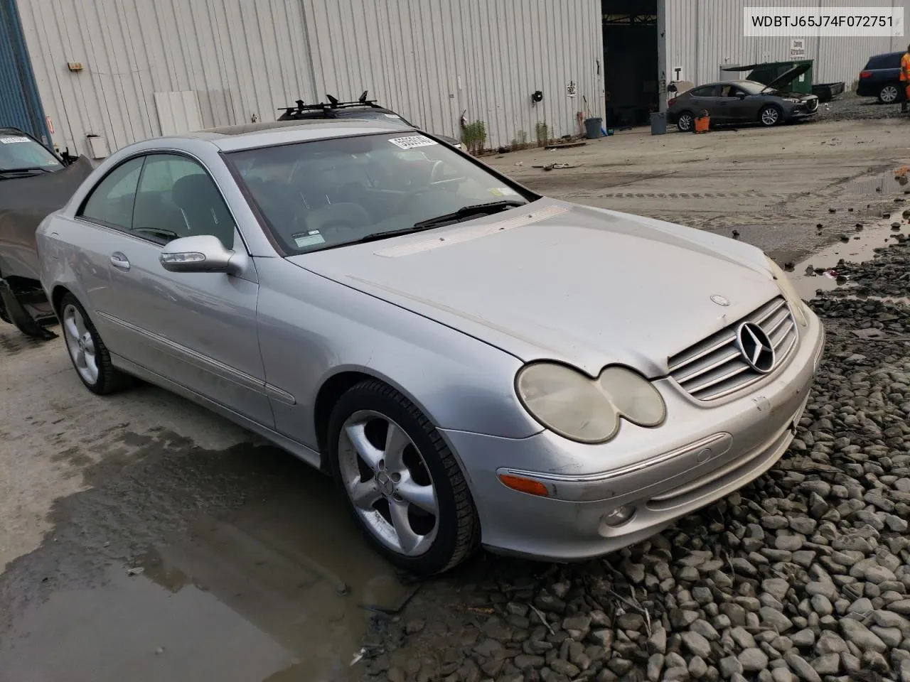 2004 Mercedes-Benz Clk 320C VIN: WDBTJ65J74F072751 Lot: 55059143