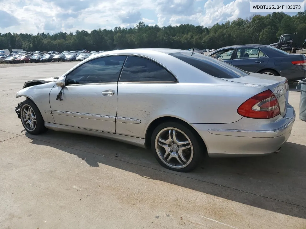 2004 Mercedes-Benz Clk 320C VIN: WDBTJ65J34F103073 Lot: 73242984