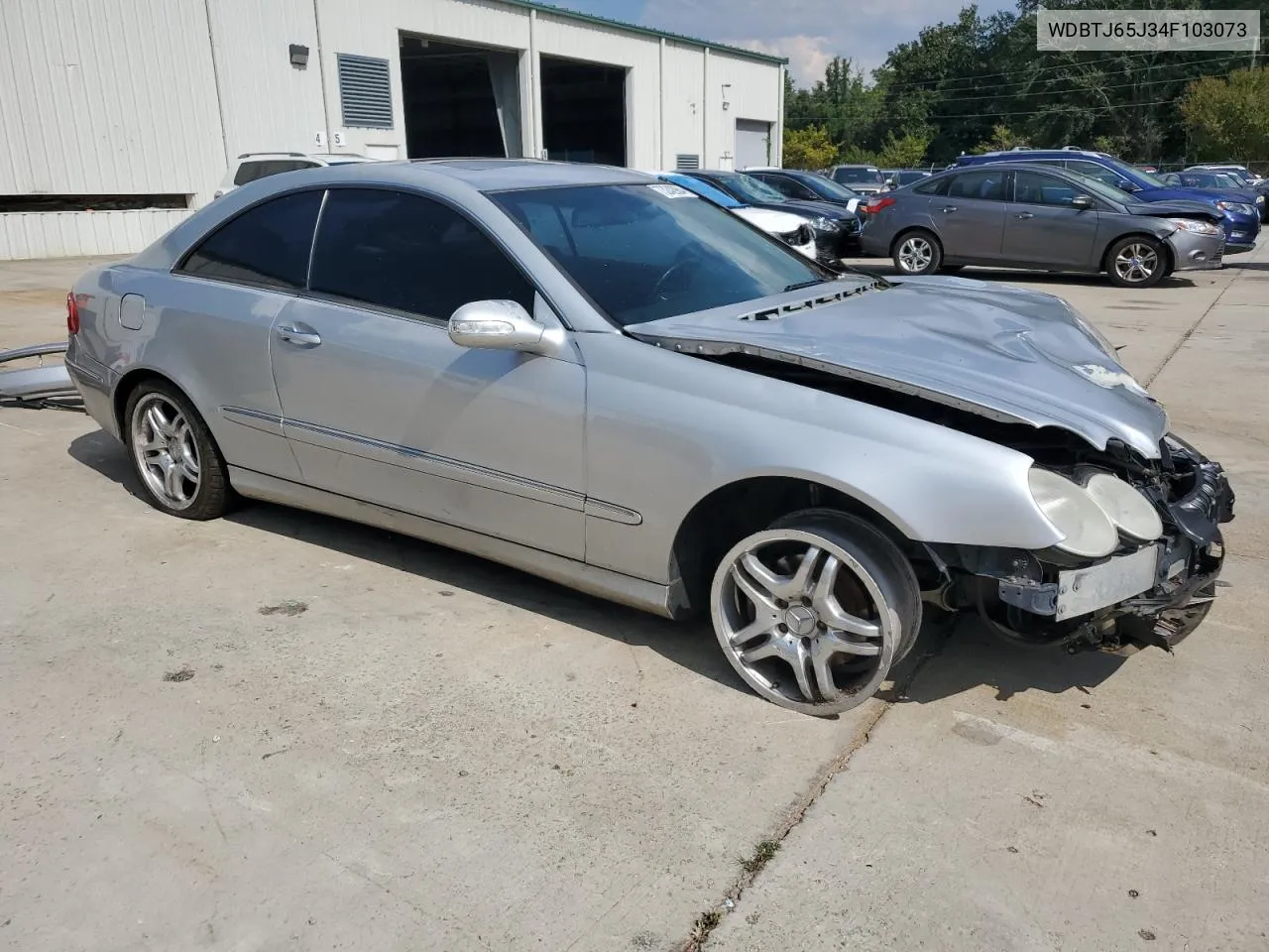 2004 Mercedes-Benz Clk 320C VIN: WDBTJ65J34F103073 Lot: 73242984