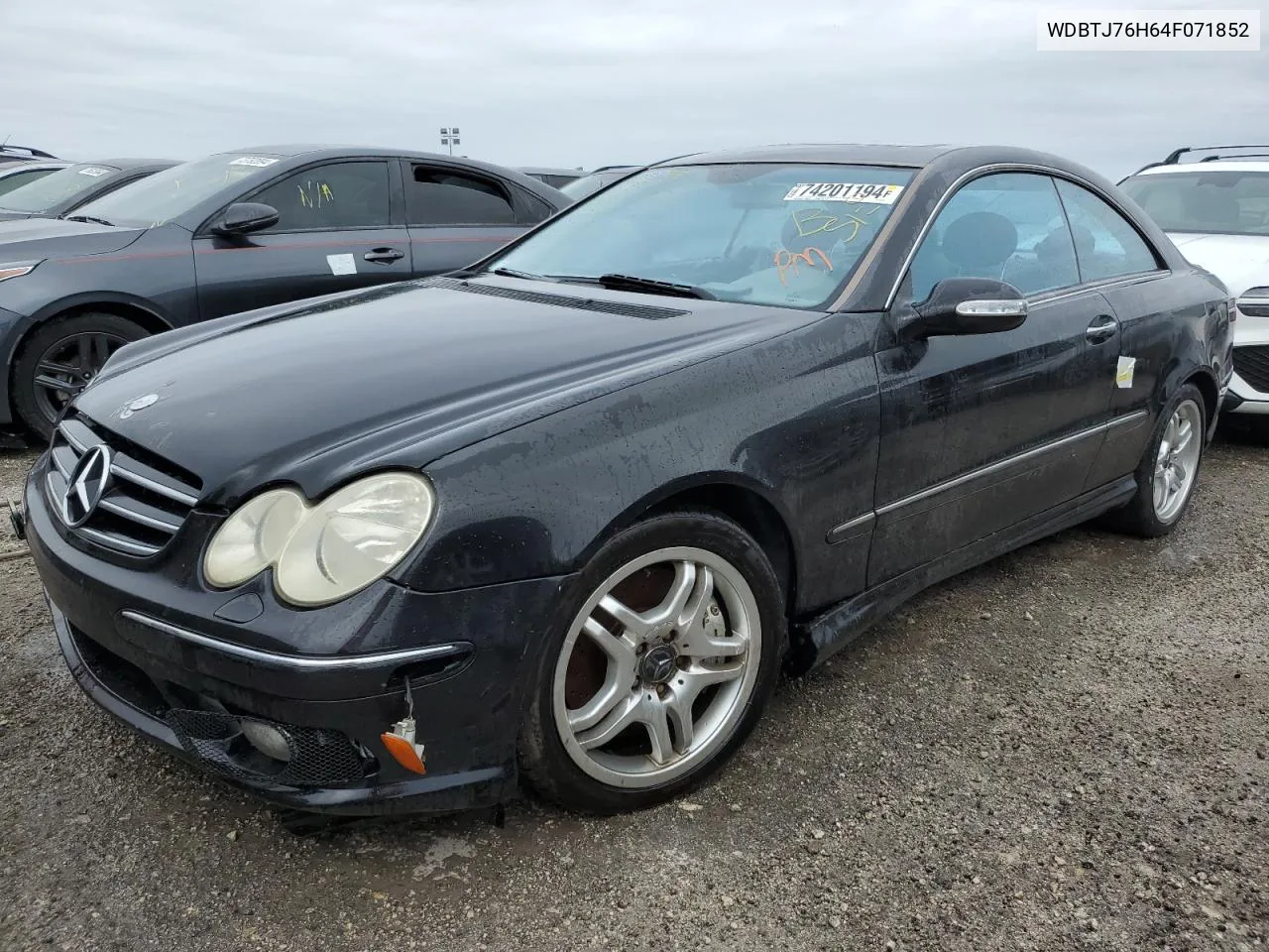 2004 Mercedes-Benz Clk 55 Amg VIN: WDBTJ76H64F071852 Lot: 74201194