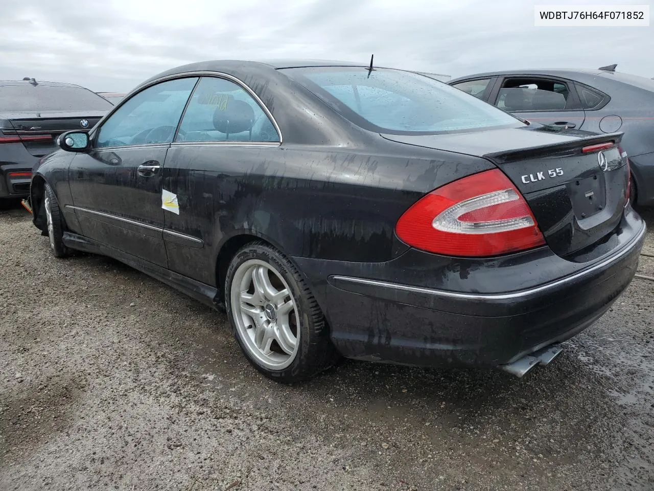 2004 Mercedes-Benz Clk 55 Amg VIN: WDBTJ76H64F071852 Lot: 74201194