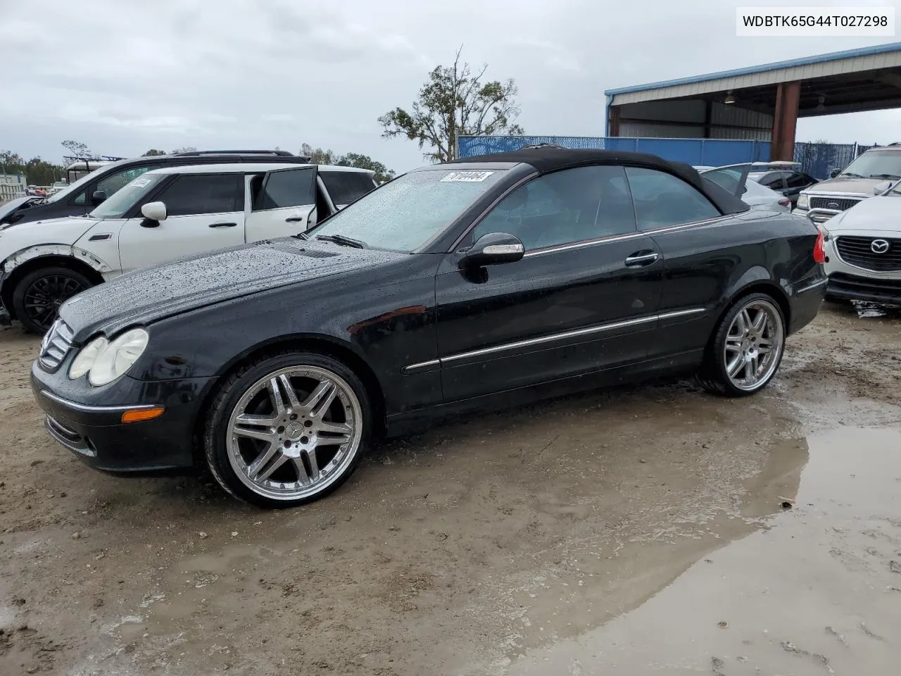 2004 Mercedes-Benz Clk 320 VIN: WDBTK65G44T027298 Lot: 78104464