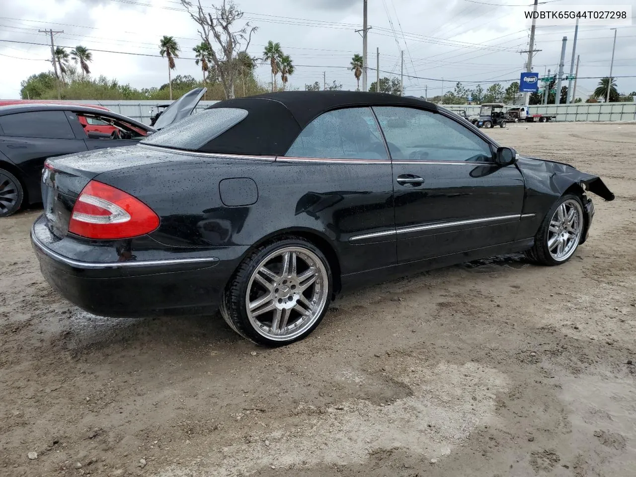 2004 Mercedes-Benz Clk 320 VIN: WDBTK65G44T027298 Lot: 78104464