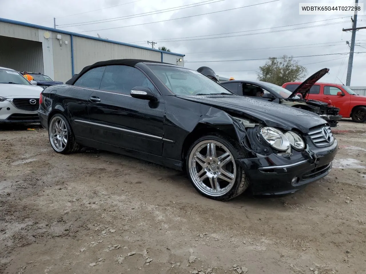 2004 Mercedes-Benz Clk 320 VIN: WDBTK65G44T027298 Lot: 78104464