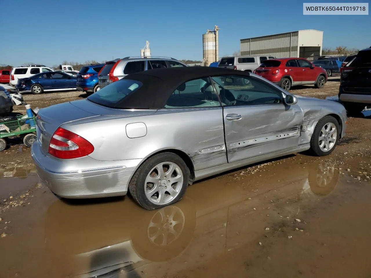 2004 Mercedes-Benz Clk 320 VIN: WDBTK65G44T019718 Lot: 79489734