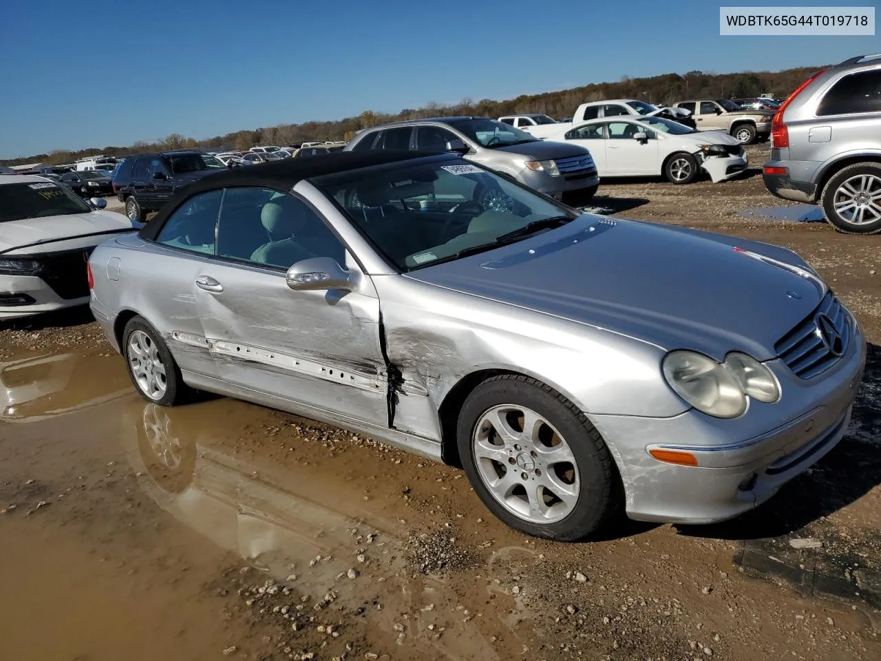 2004 Mercedes-Benz Clk 320 VIN: WDBTK65G44T019718 Lot: 79489734