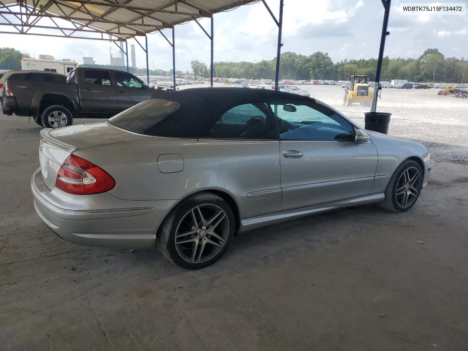 2005 Mercedes-Benz Clk 500 VIN: WDBTK75J15F134472 Lot: 68851484