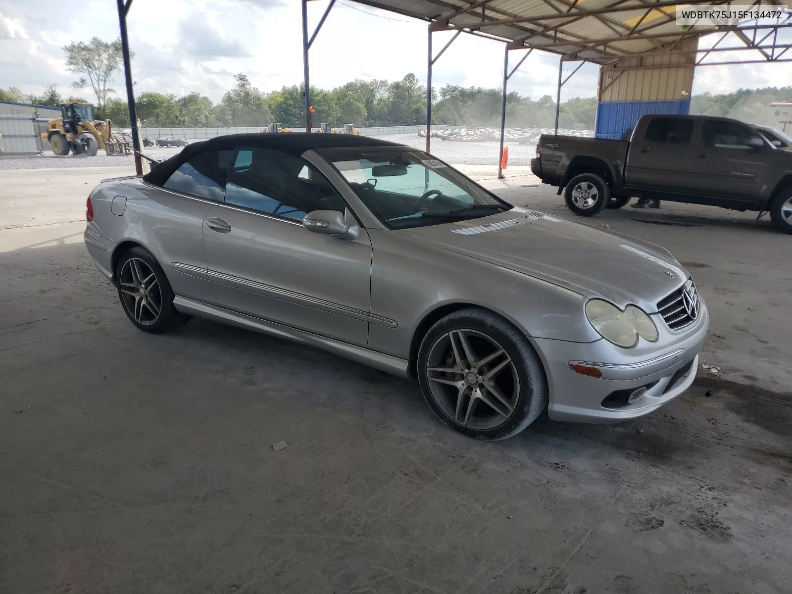 2005 Mercedes-Benz Clk 500 VIN: WDBTK75J15F134472 Lot: 68851484