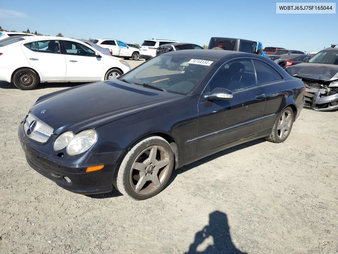 2005 Mercedes-Benz Clk 320C VIN: WDBTJ65J75F165044 Lot: 74744134