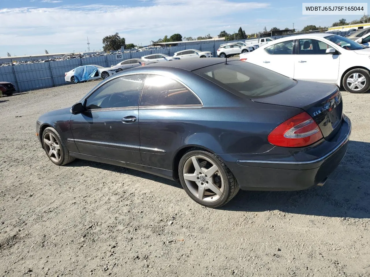 2005 Mercedes-Benz Clk 320C VIN: WDBTJ65J75F165044 Lot: 74744134