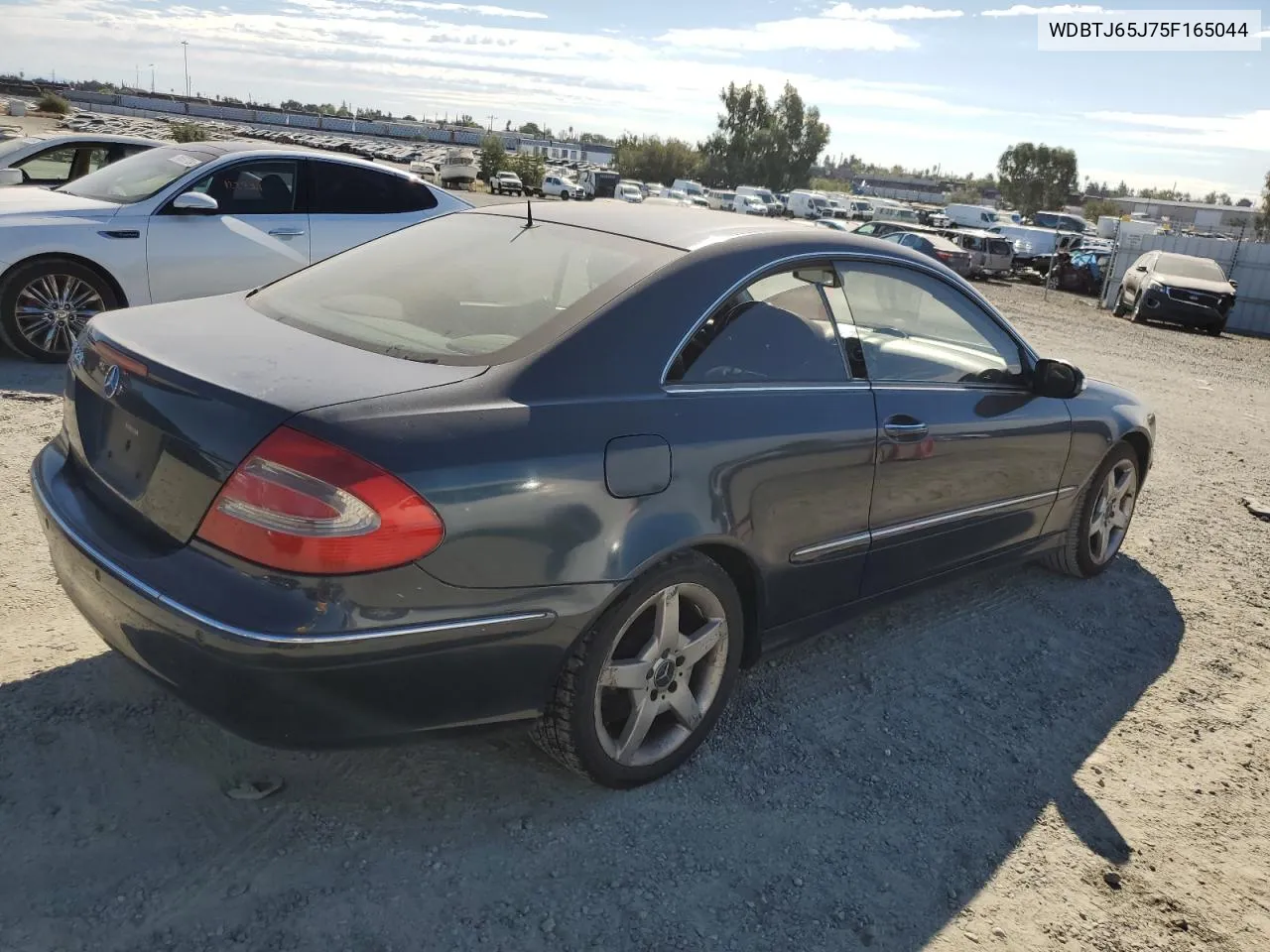 2005 Mercedes-Benz Clk 320C VIN: WDBTJ65J75F165044 Lot: 74744134