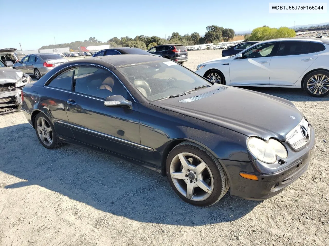 2005 Mercedes-Benz Clk 320C VIN: WDBTJ65J75F165044 Lot: 74744134