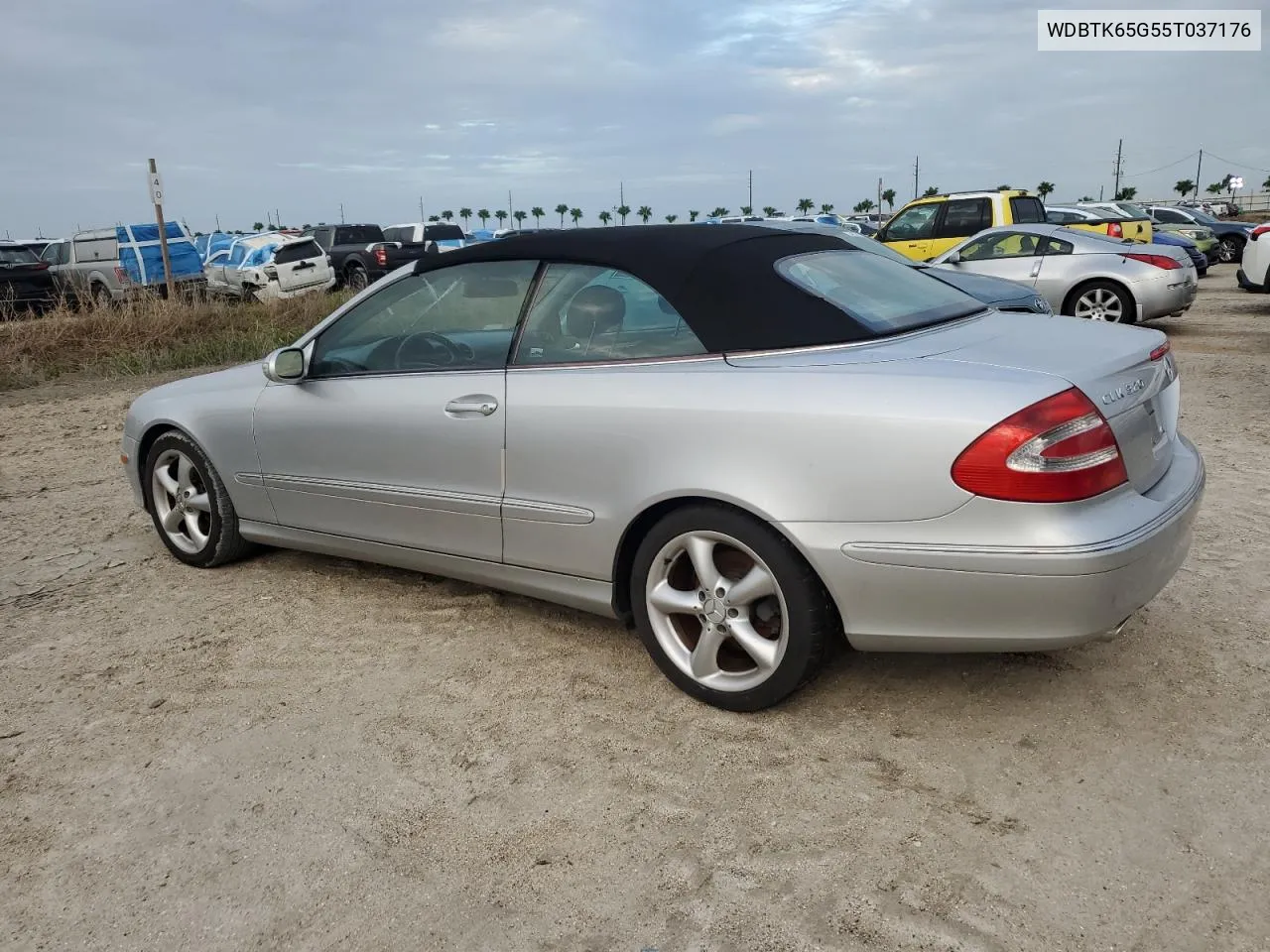 2005 Mercedes-Benz Clk 320 VIN: WDBTK65G55T037176 Lot: 75594214