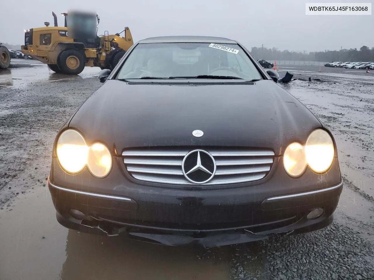 2005 Mercedes-Benz Clk 320 VIN: WDBTK65J45F163068 Lot: 80298274