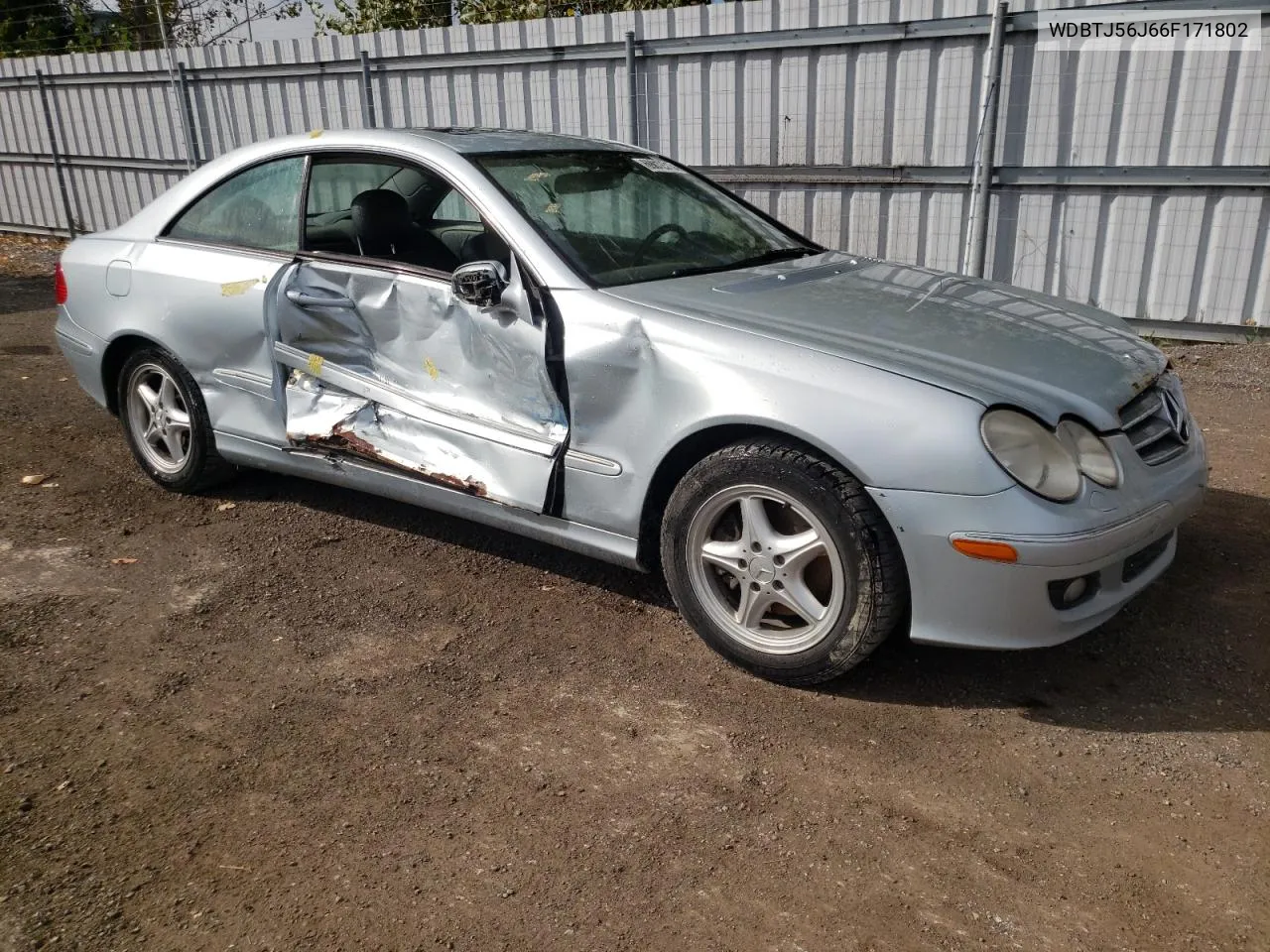 2006 Mercedes-Benz Clk 350 VIN: WDBTJ56J66F171802 Lot: 68858644