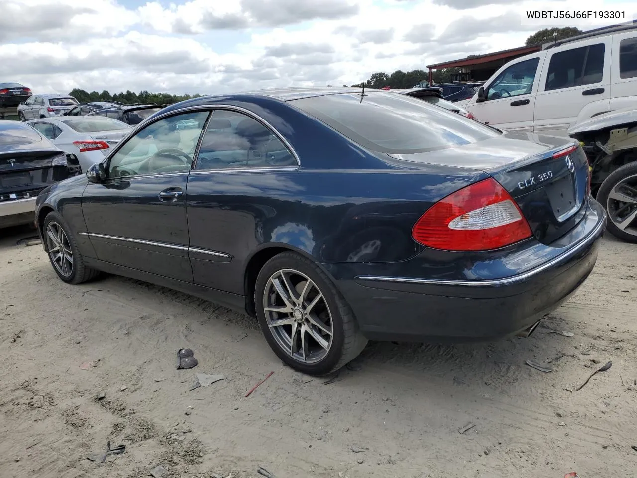 2006 Mercedes-Benz Clk 350 VIN: WDBTJ56J66F193301 Lot: 70311854