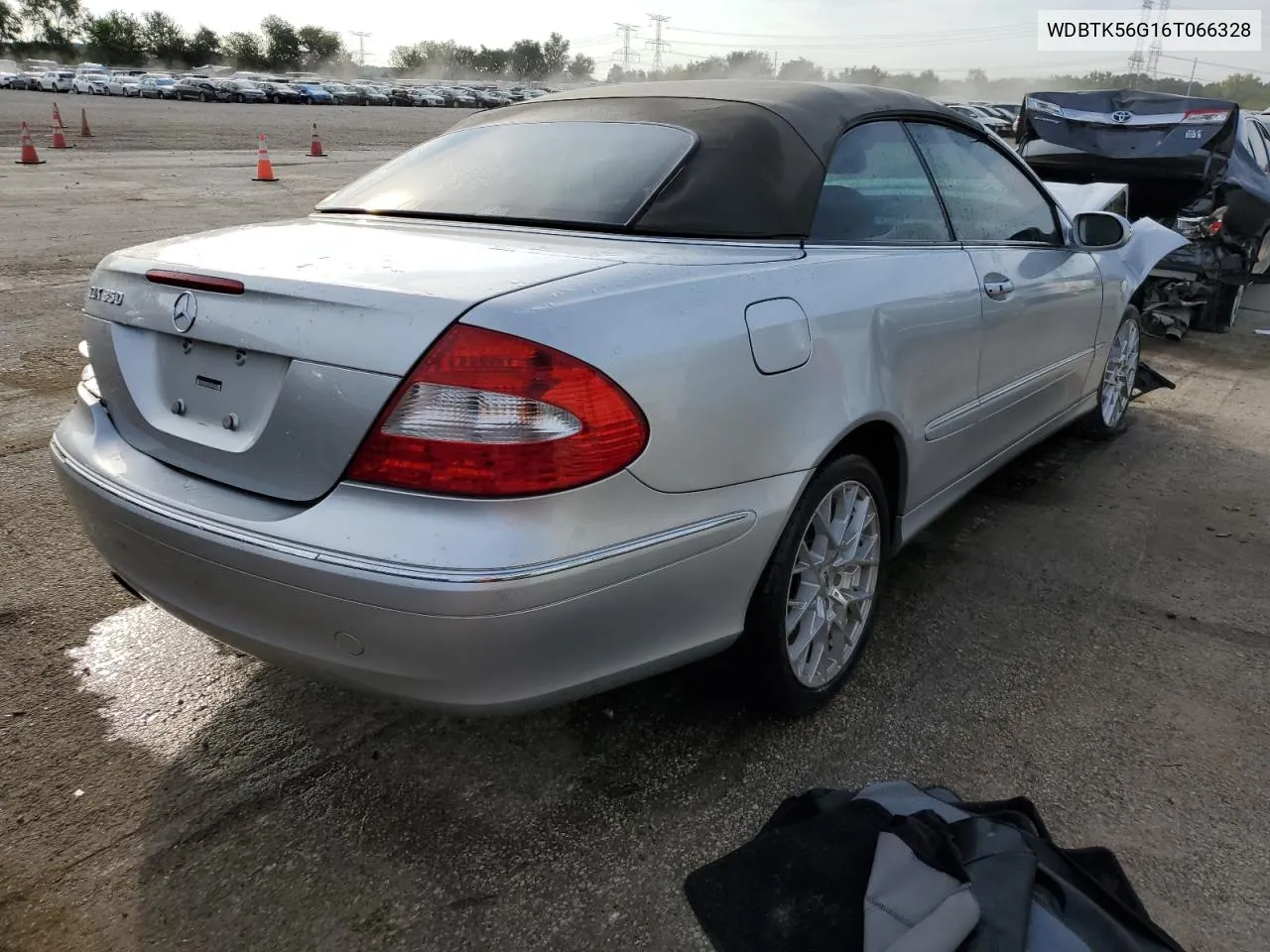 2006 Mercedes-Benz Clk 350 VIN: WDBTK56G16T066328 Lot: 71625744