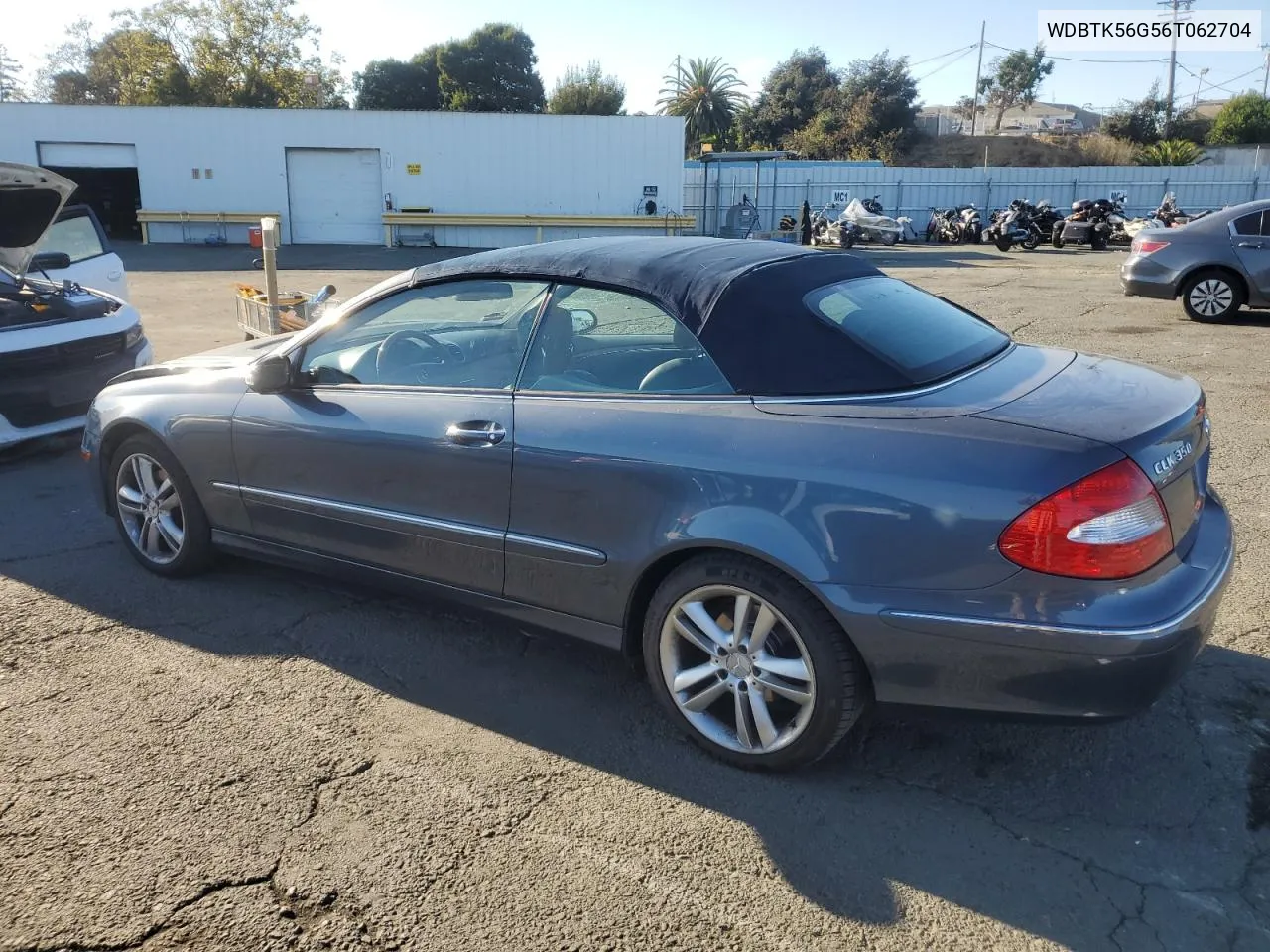 2006 Mercedes-Benz Clk 350 VIN: WDBTK56G56T062704 Lot: 75333534