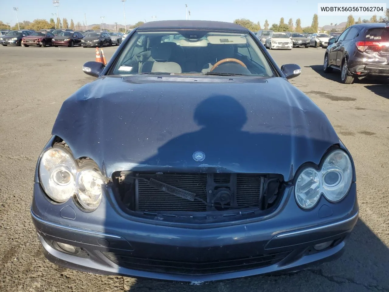 2006 Mercedes-Benz Clk 350 VIN: WDBTK56G56T062704 Lot: 75333534