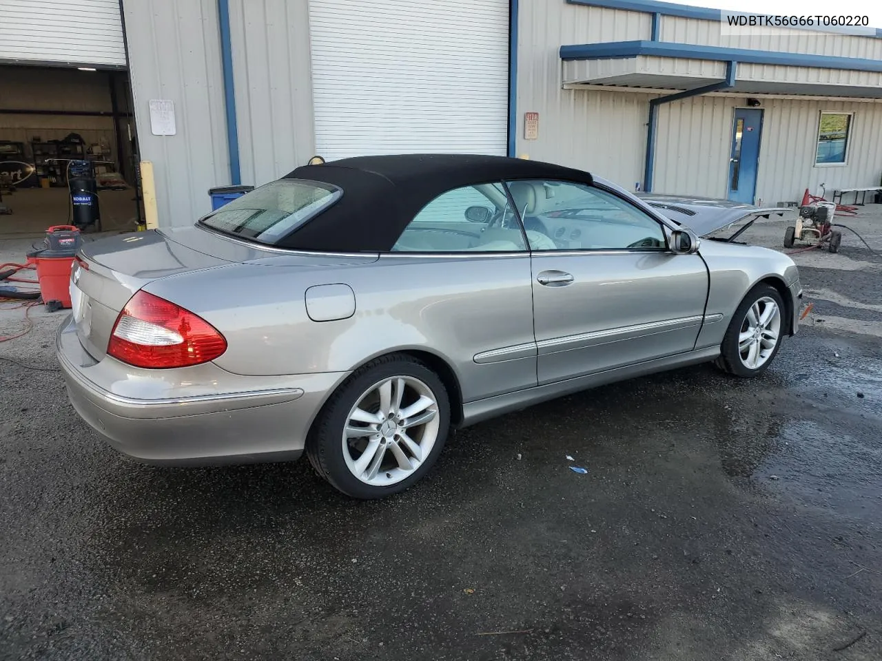 2006 Mercedes-Benz Clk 350 VIN: WDBTK56G66T060220 Lot: 76300944