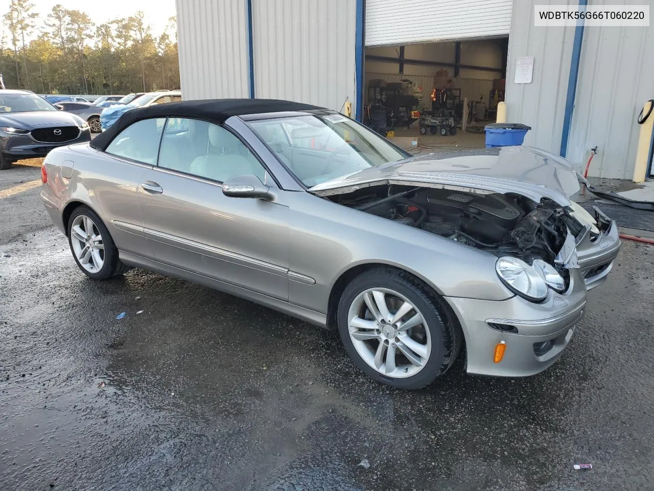 2006 Mercedes-Benz Clk 350 VIN: WDBTK56G66T060220 Lot: 76300944